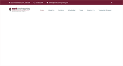 Desktop Screenshot of meritcourtreporting.net